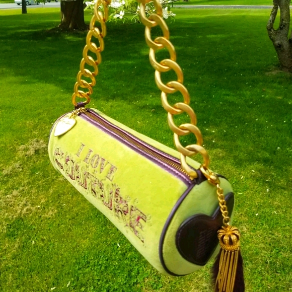 Juicy Couture Handbags - *sold* juicy couture Velour Barrel Bag
